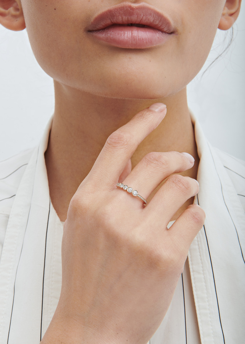 Sophie Bille Brahe Pleine Lune Diamant Ring RI22_PDDI_WH
