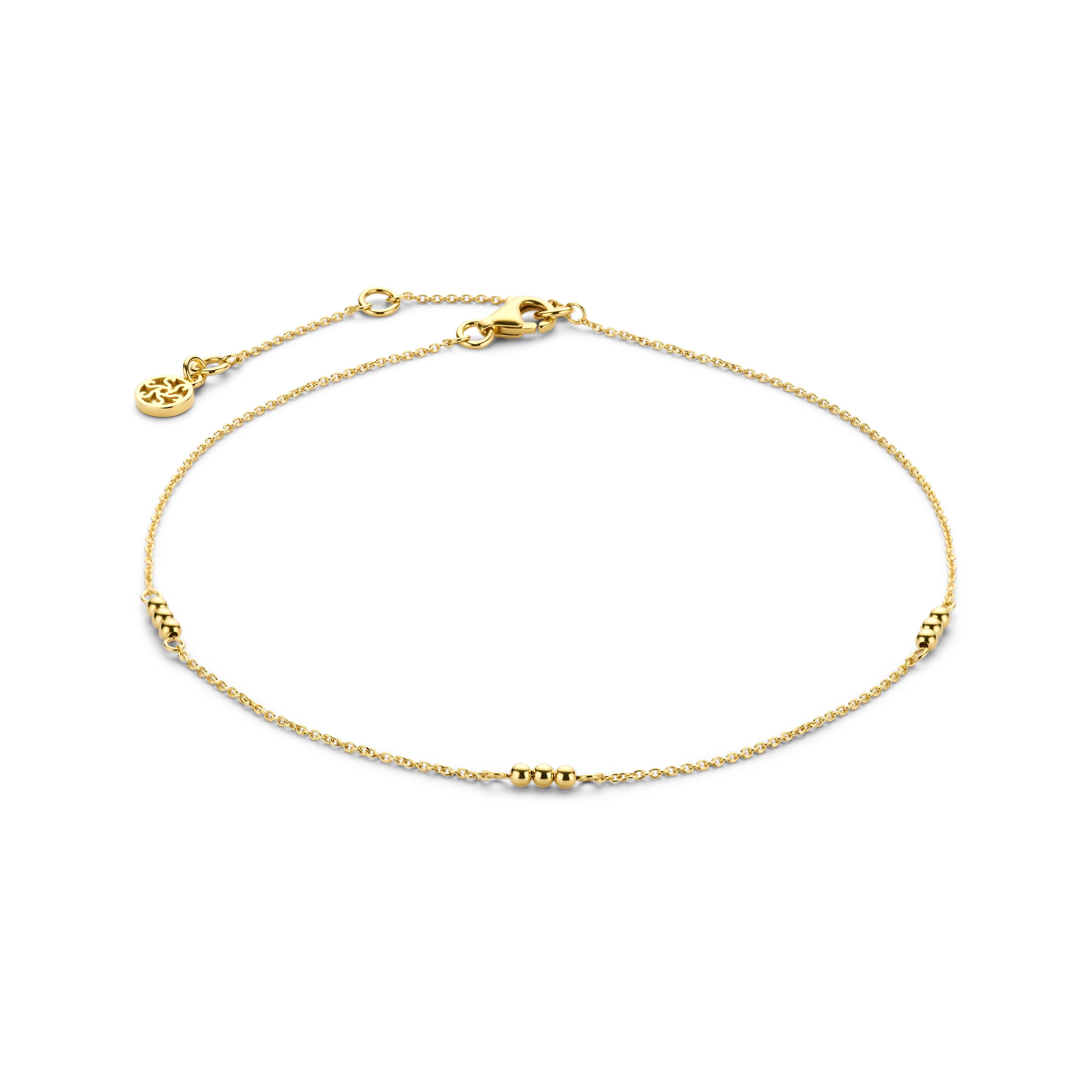 Spirit Icons Mala Ankelkæde Guld 74006-27