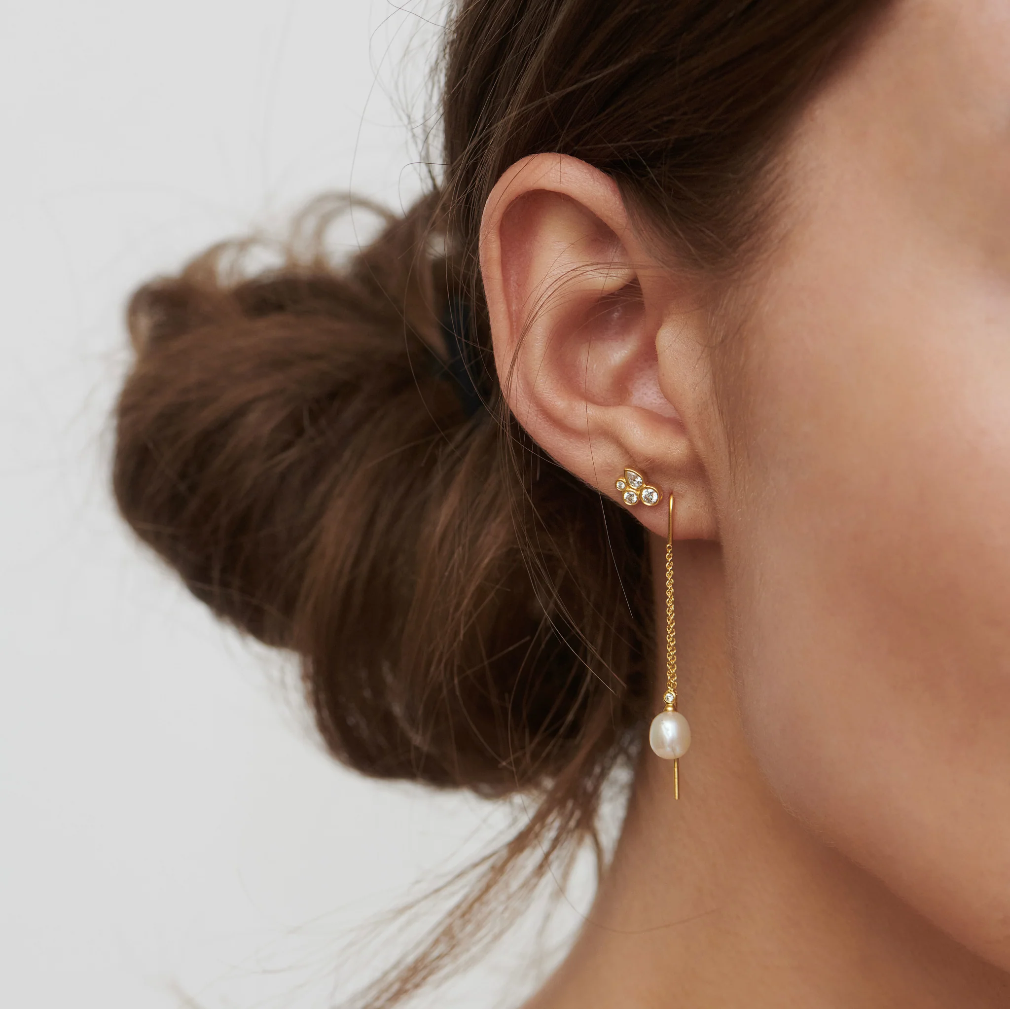 Julie Sandlau Tasha Ørering Perle HKS704GDWHPLCZ