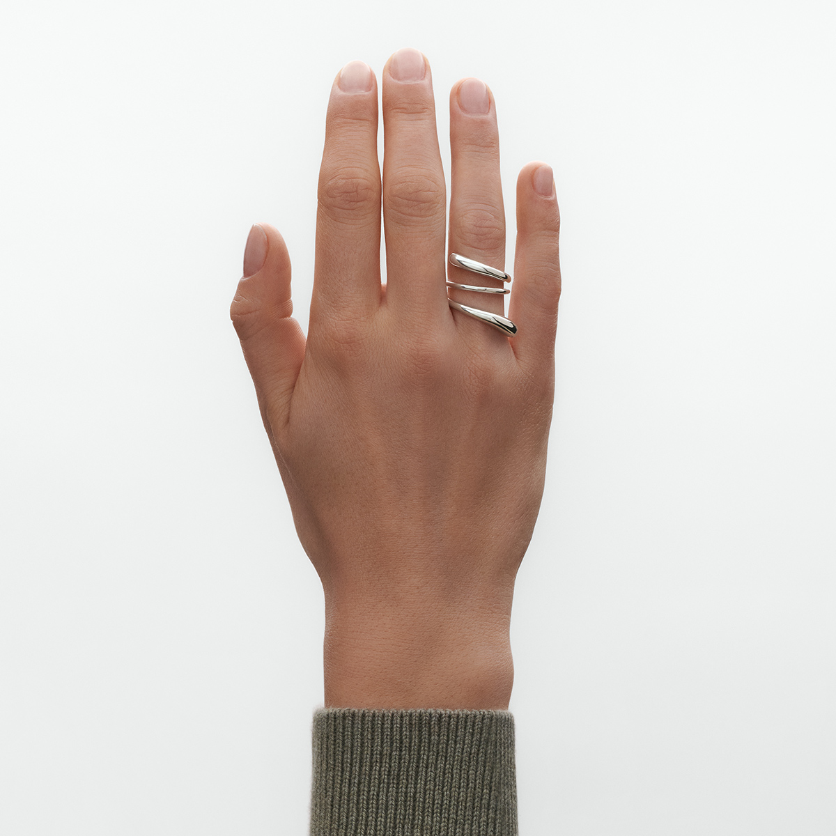 Georg Jensen Mercy Twist Ring Sølv 20001401