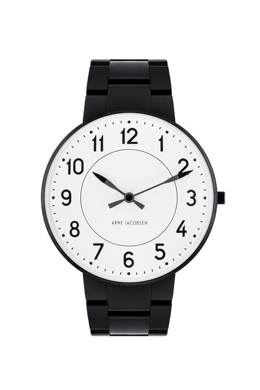 Arne Jacobsen Station Ur 40 mm 53412-2030