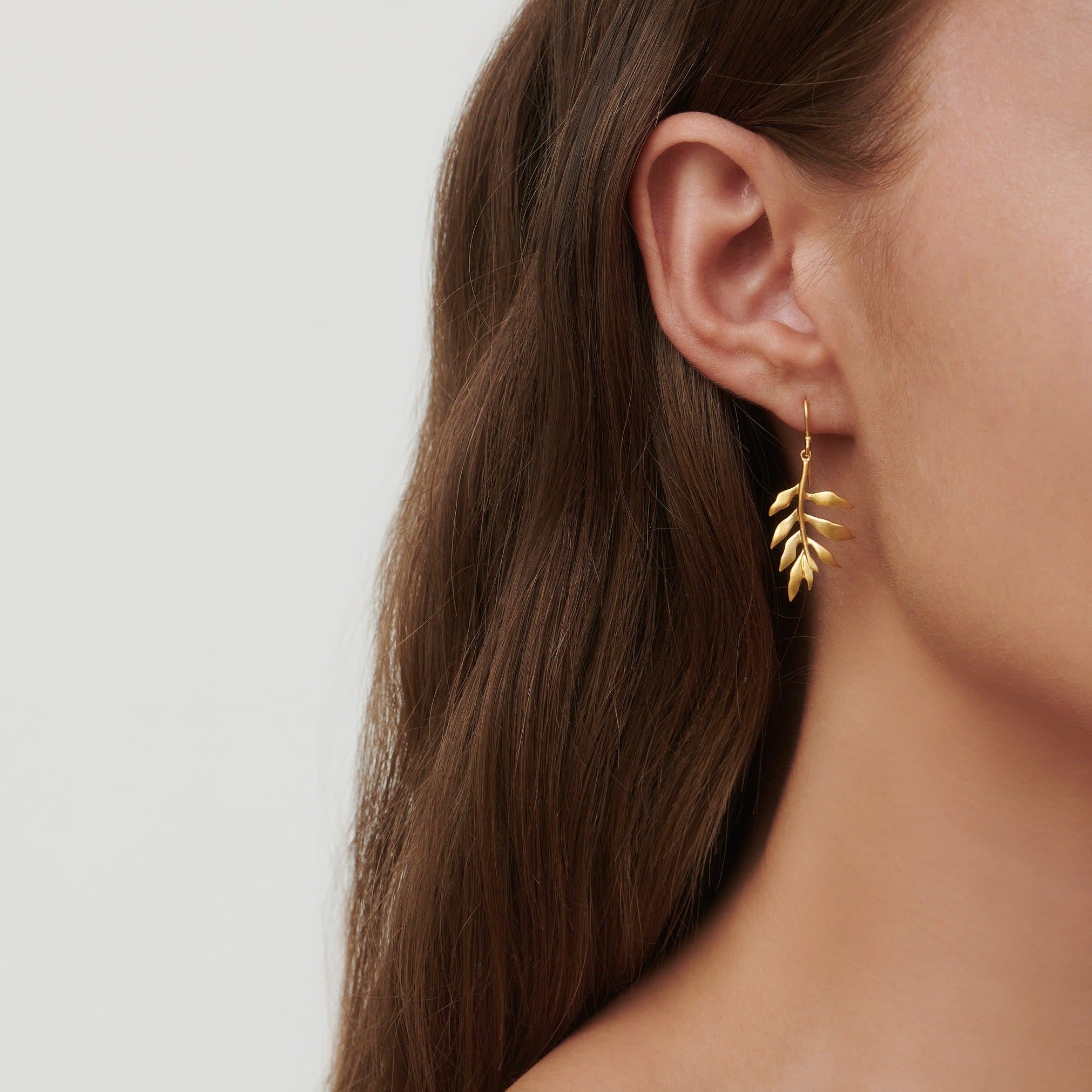 Julie Sandlau Tree Of Life Øreringe Forgyldt HKS442GD