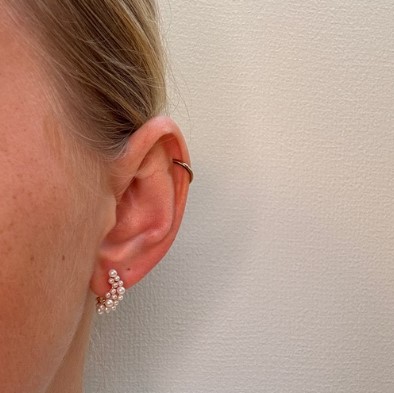 Mads Z Lulu Øreringe 14kt. 1513022