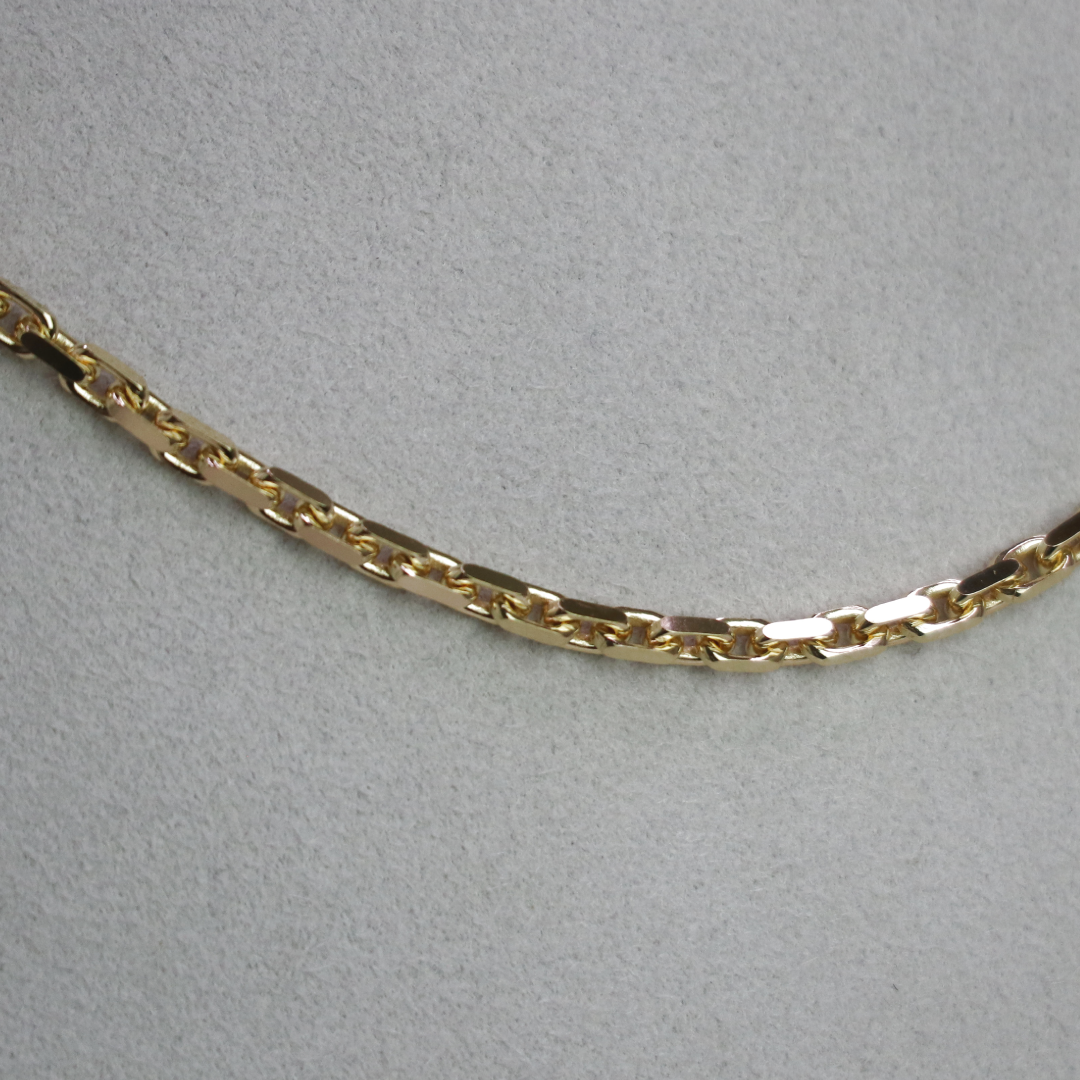 BNH Anker Facet Kæder 8 kt Guld 1,1 mm