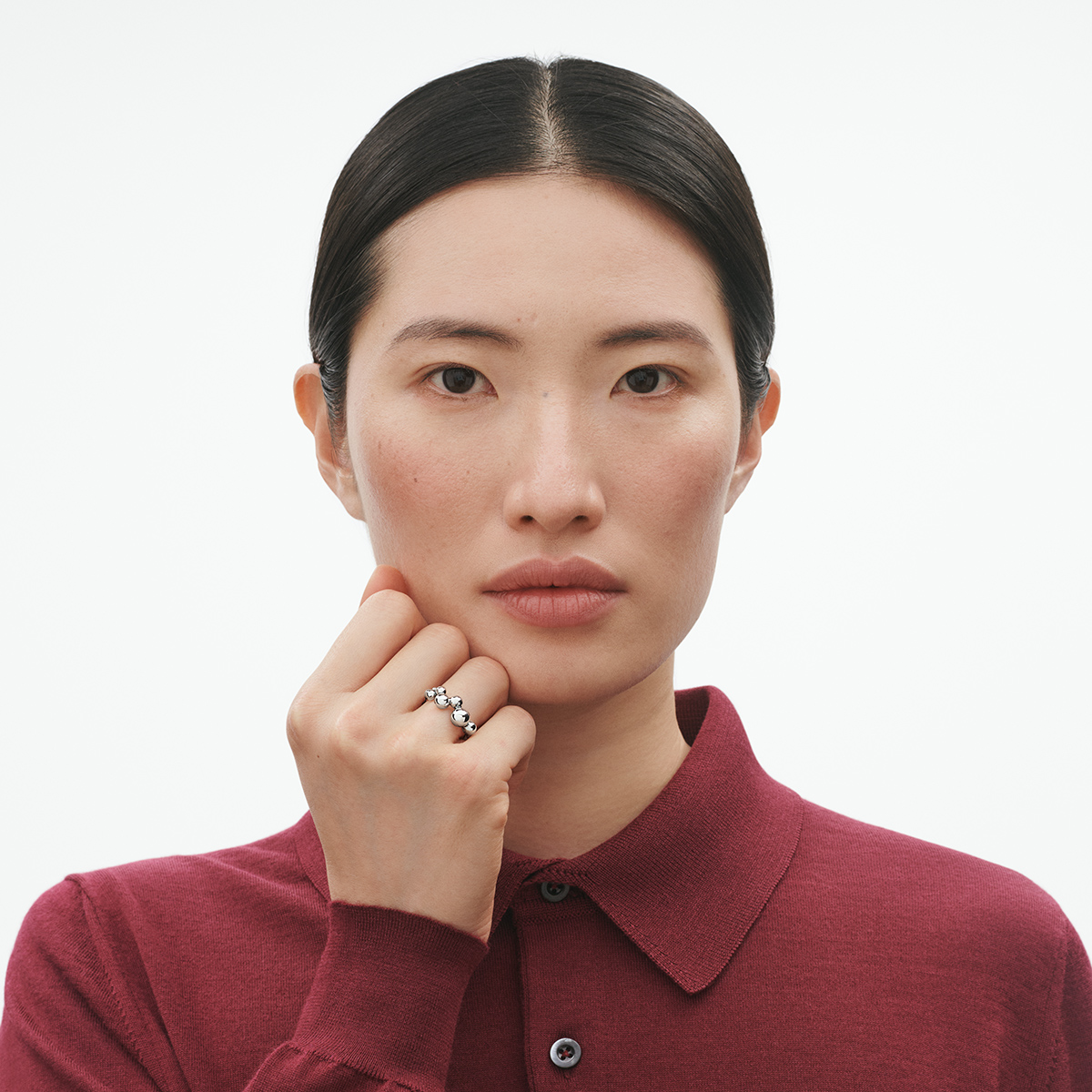 Georg Jensen Moonlight Grapes Ring 20001597