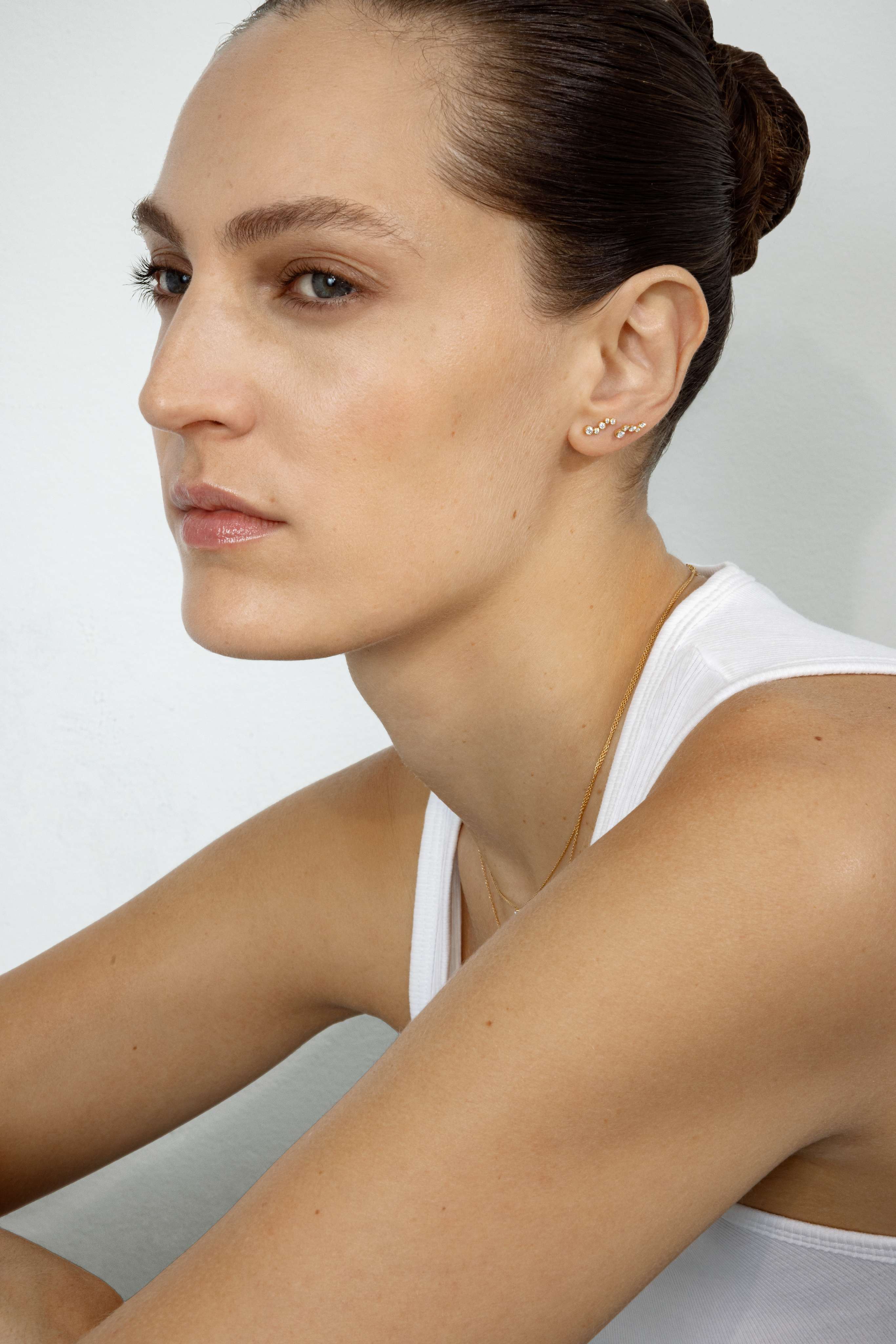 Georg Jensen Signature Diamond Ørestikkere 20001305