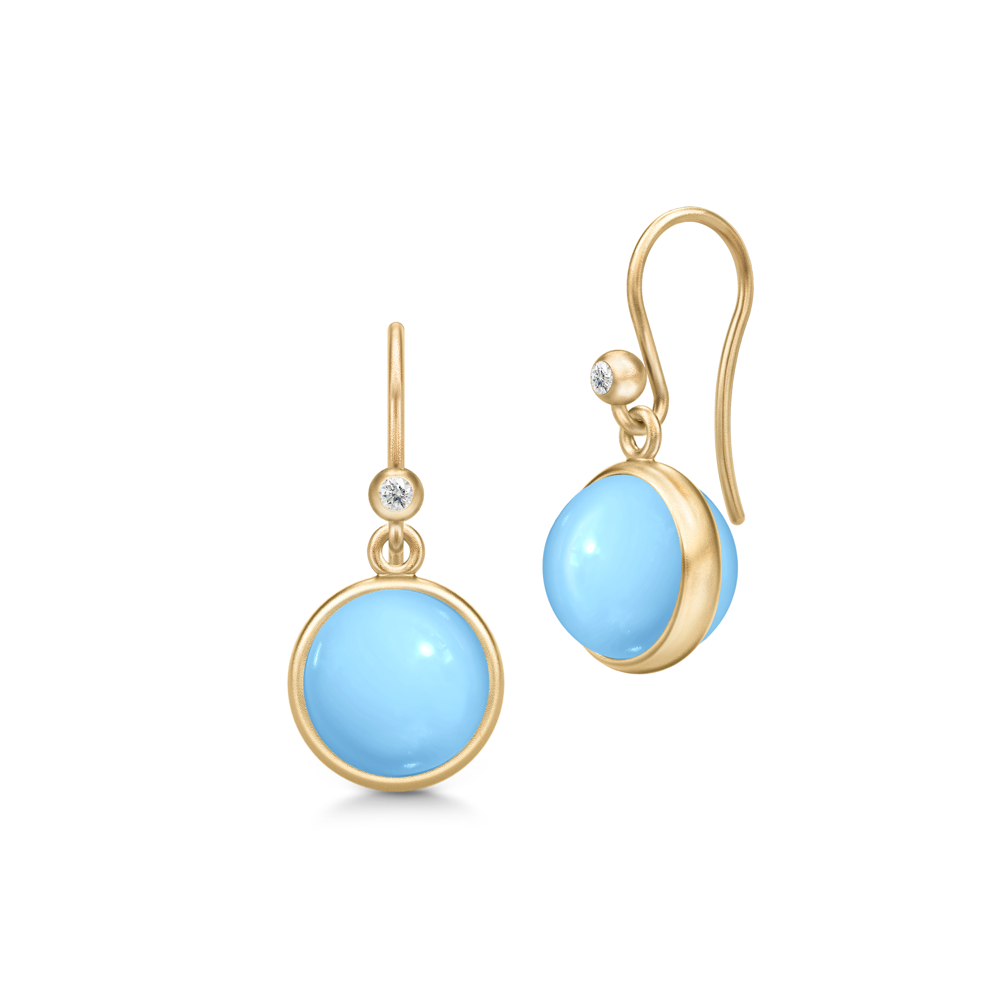 Julie Sandlau Prime Øreringe Turquoise Crystal HKS181GDTQCRCZ