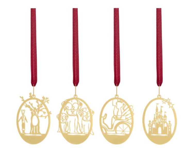 Nordahl Andersen 4 stk. eventyr - Fyrtøjet - 18k forgyldt 98862922000