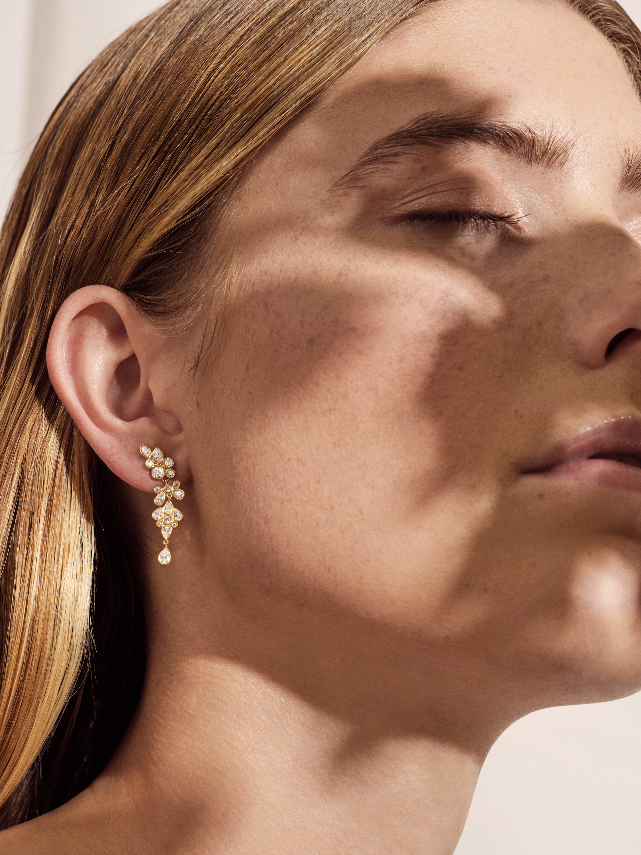 Julie Sandlau Wisteria Chandelier Øreringe ST398GDCZ