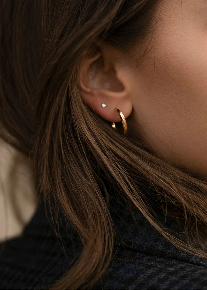 Carré 10-Karat Prism Ørestik Med Diamant TS 4276 DI0,03WSI