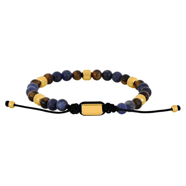 Son of Noa Armbånd Sodalit/Tigerøje og IP Gold 80890422800