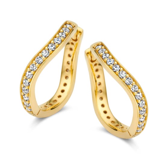 Spirit Icons Solaris Øreringe Forgyldt 41962