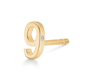Ro Copenhagen My 9 ørestik 18kt E114Y110