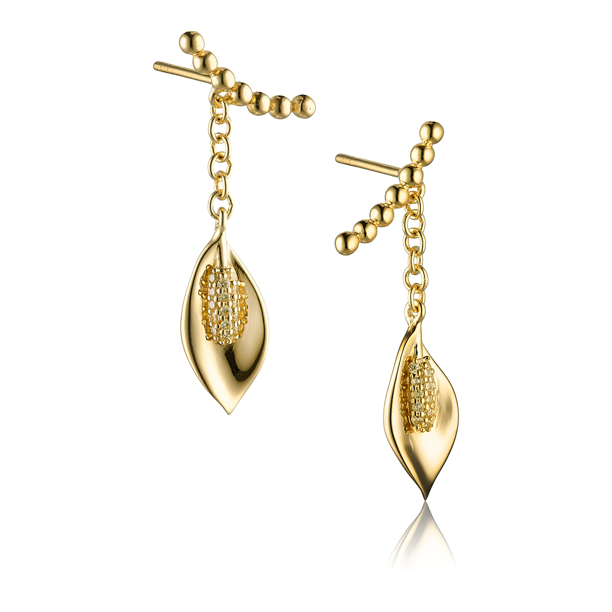 Monlund Peacy Lily Øreringe MON11F