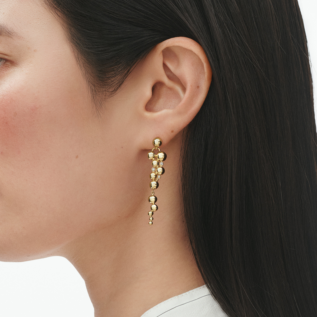 Georg Jensen Moonlight Grapes Øreringe 20000671