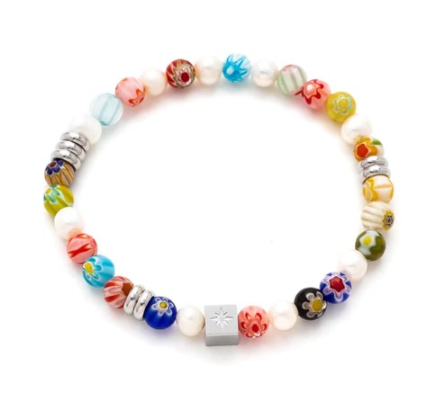 SAMIE farverige perlearmbånd x3016sws