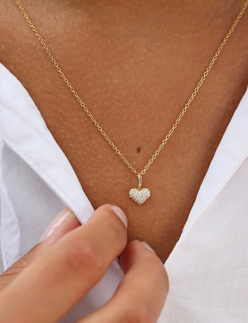 Ro Copenhagen Rock My Heart Diamant Vedhæng P108Y106