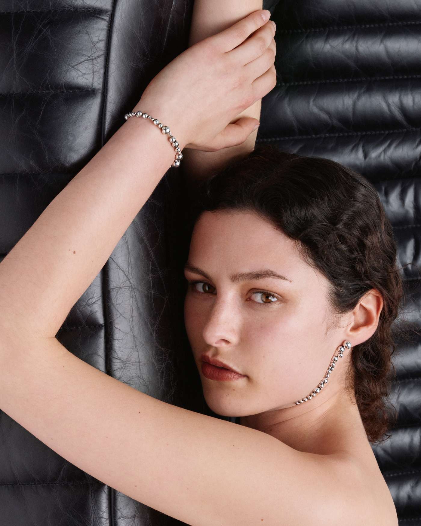 Georg Jensen Moonlight Grapes Armbånd Sølv 20001206