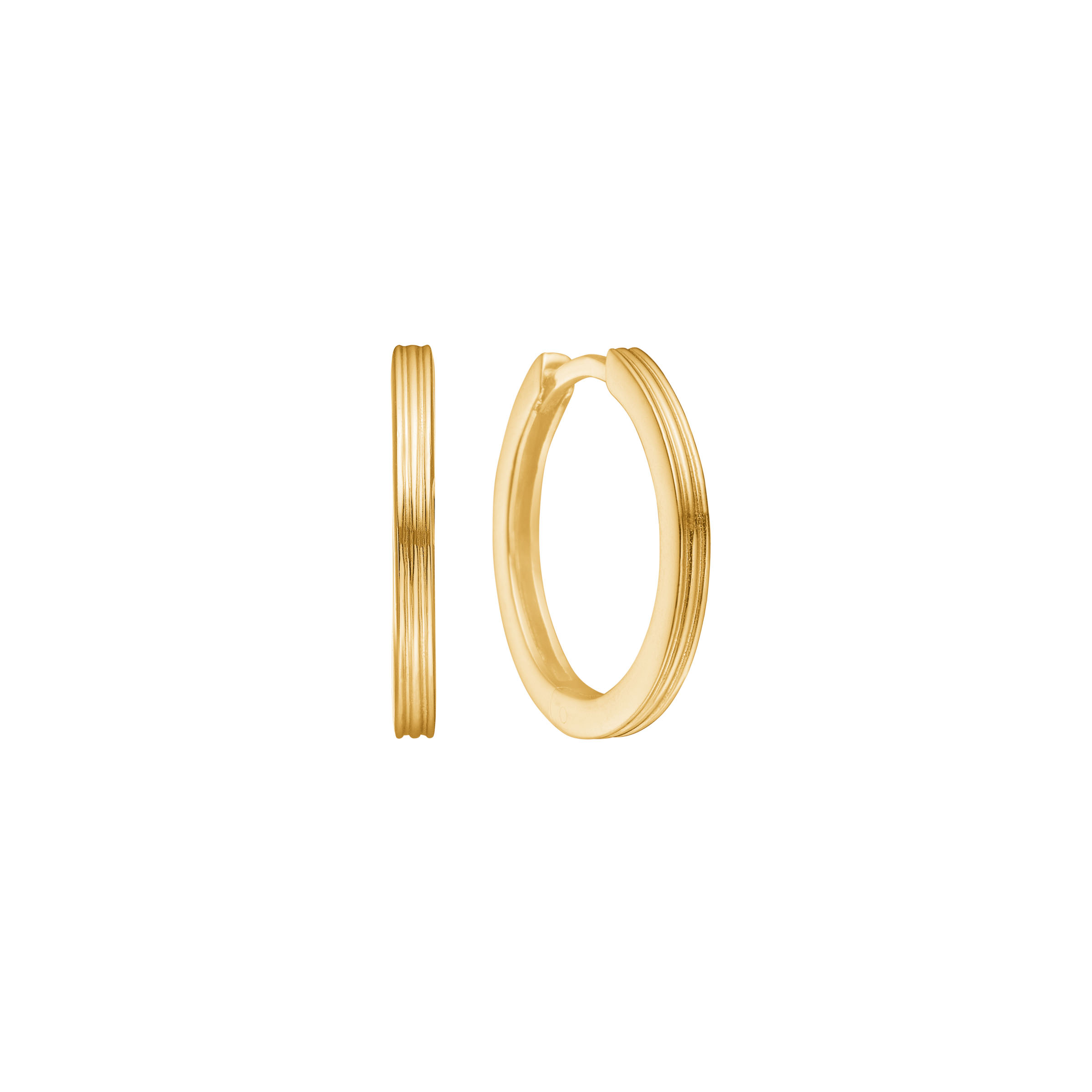 Carré Guldbelagt Hoops FH 4415 2cm 1pc.