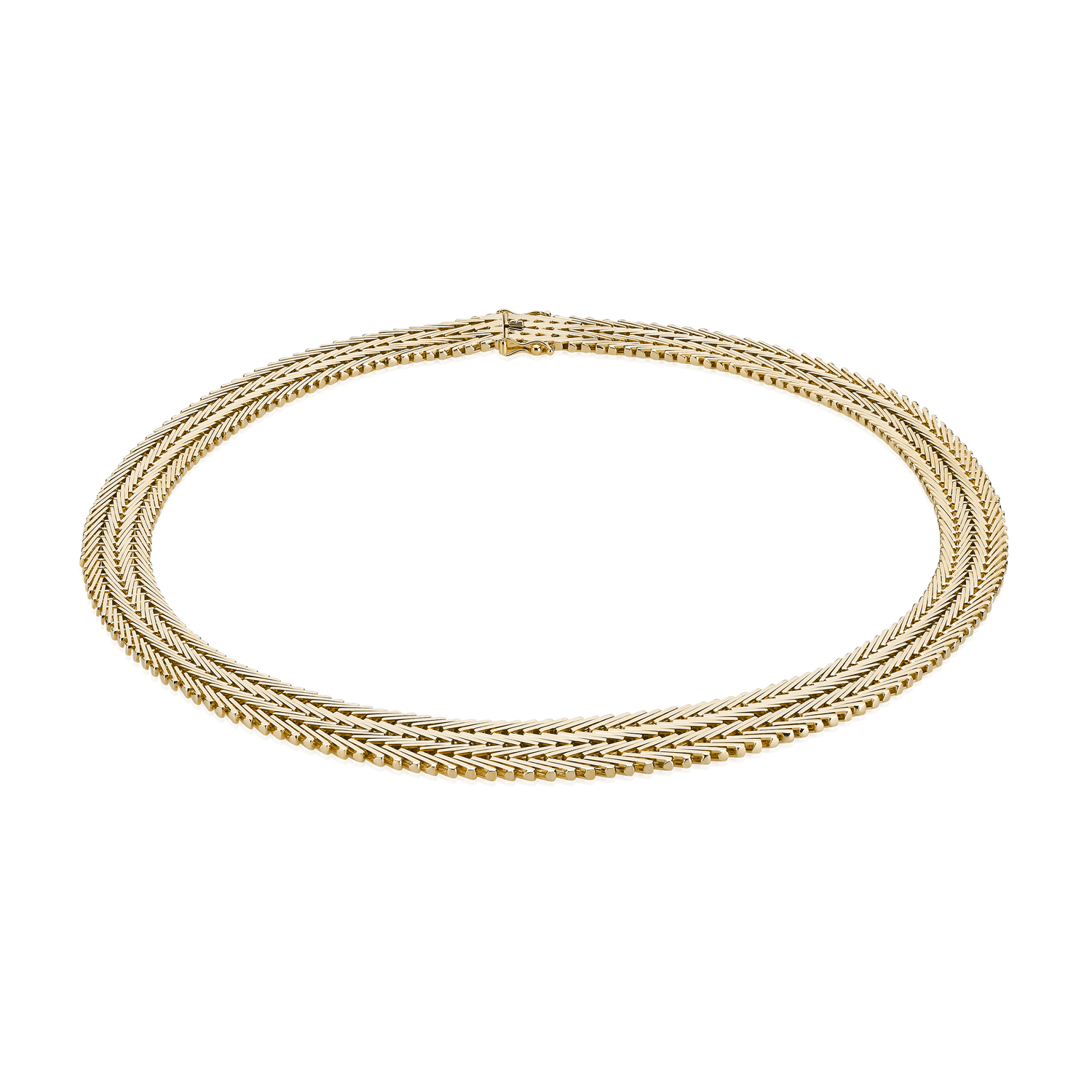 BNH Geneve forløb kæde i 14kt 100/2 17,2 mm