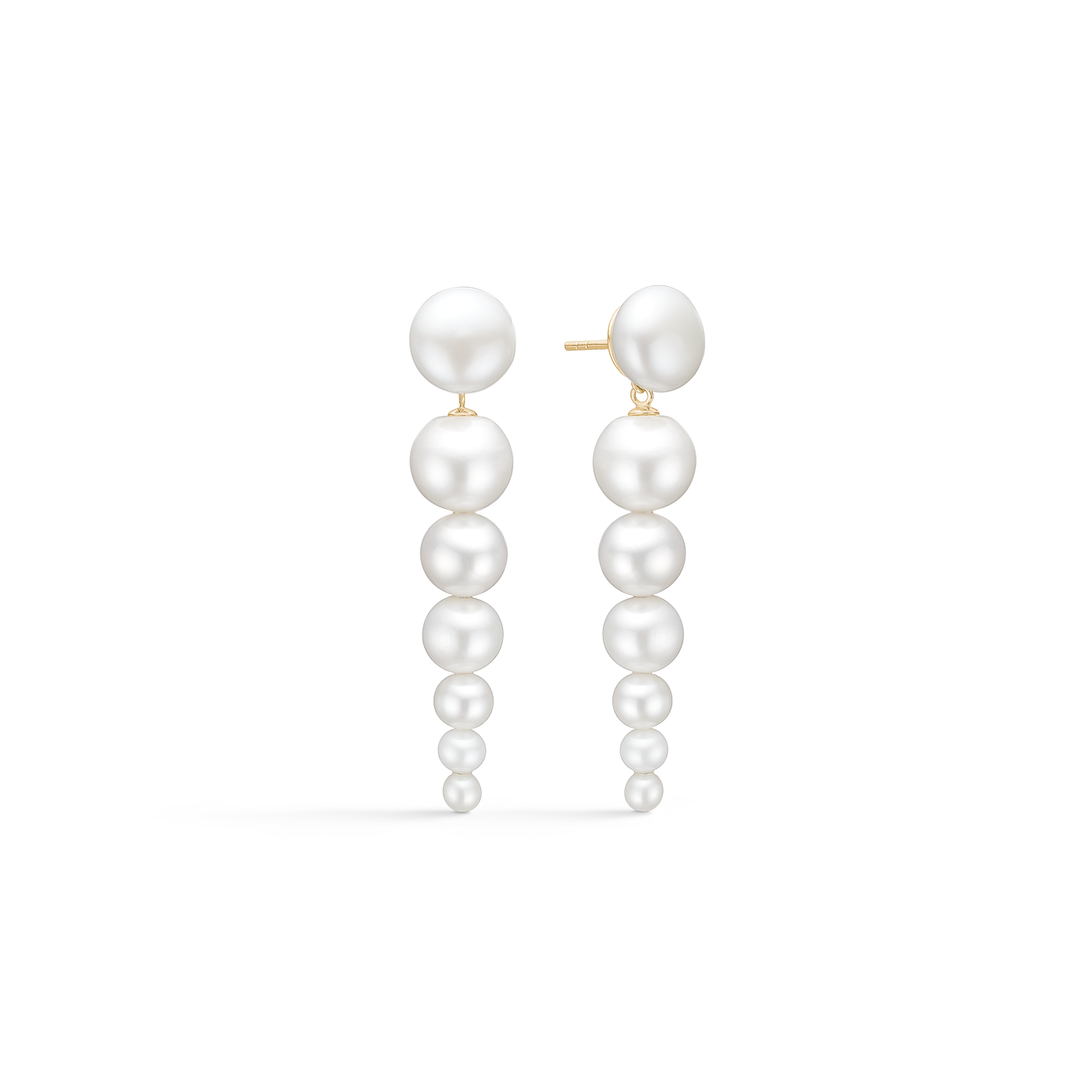 Julie Sandlau Eden Øreringe 14k YG14-ST333