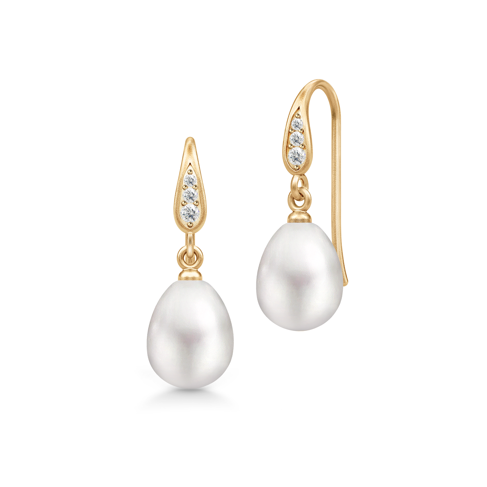 Julie Sandlau Ocean Øreringe Forgyldt HKS492GDWHPLCZ