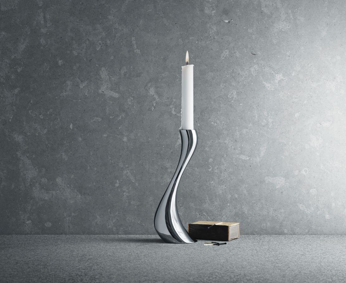 Georg Jensen Cobra Lysestage Stor 3586623