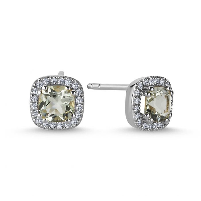 Nuran Grace Øreringe Grøn Ø2220 GA 020