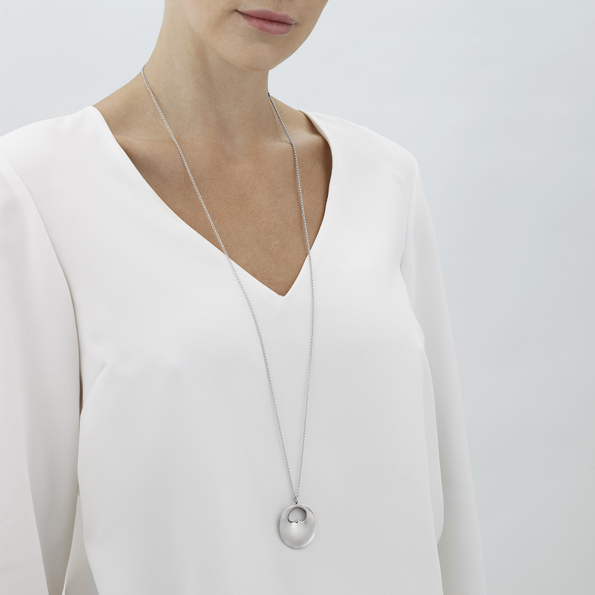 Georg Jensen Hidden Heart Vedhæng Stor 3536443