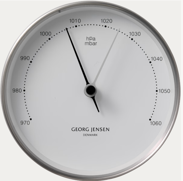 Georg Jensen Koppel Barometer 10 cm 3587586