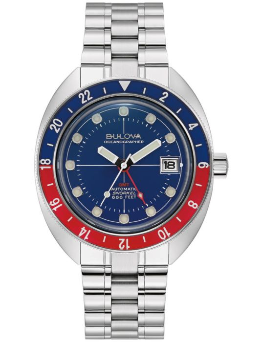 Bulova Oceanographer GMT Herreur 96B405
