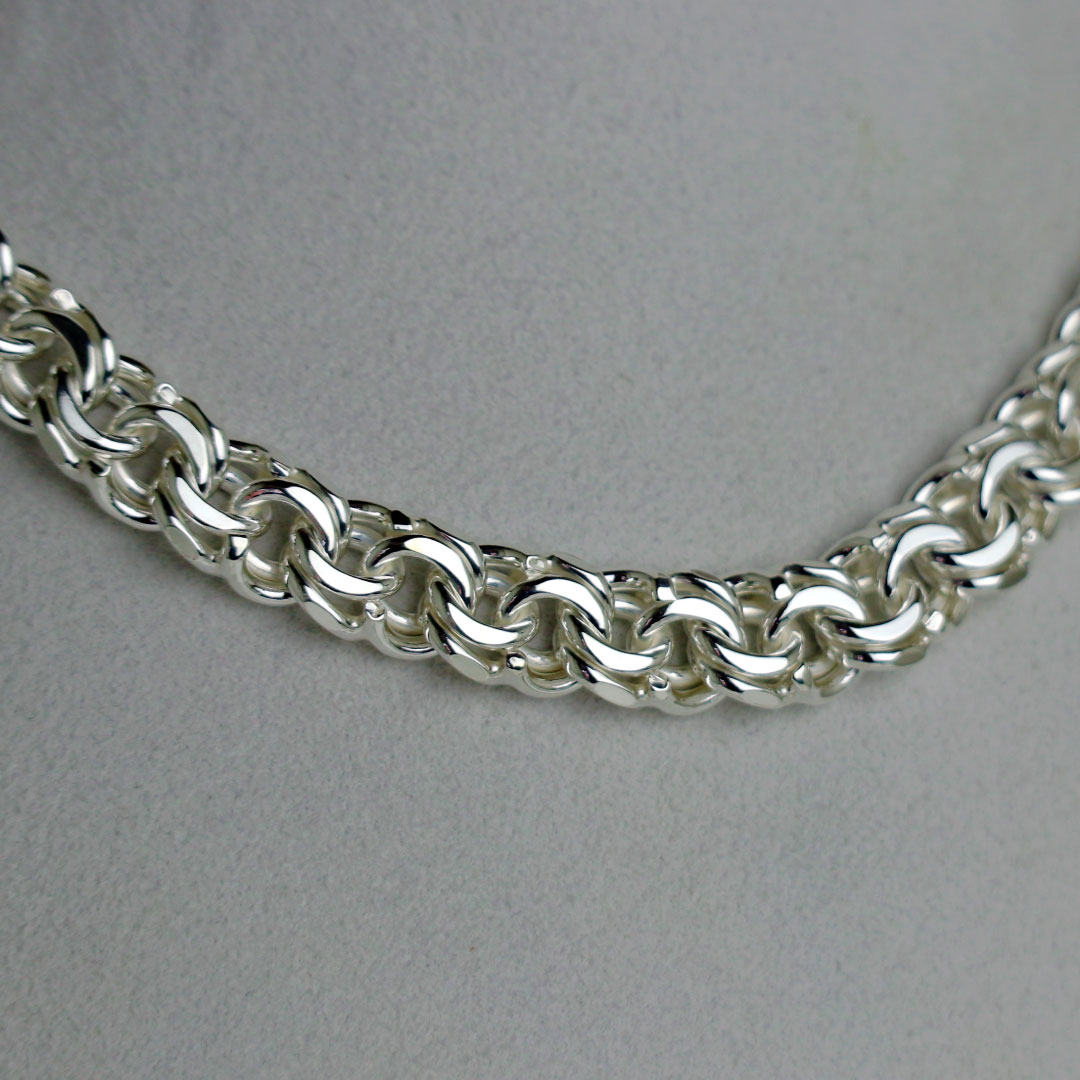 BNH Bismark Kæder sølv 10,0 mm