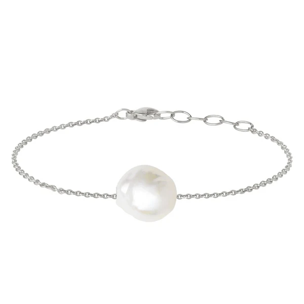 Heiring Baroque Perle Armbånd Sølv 29-8-90RH