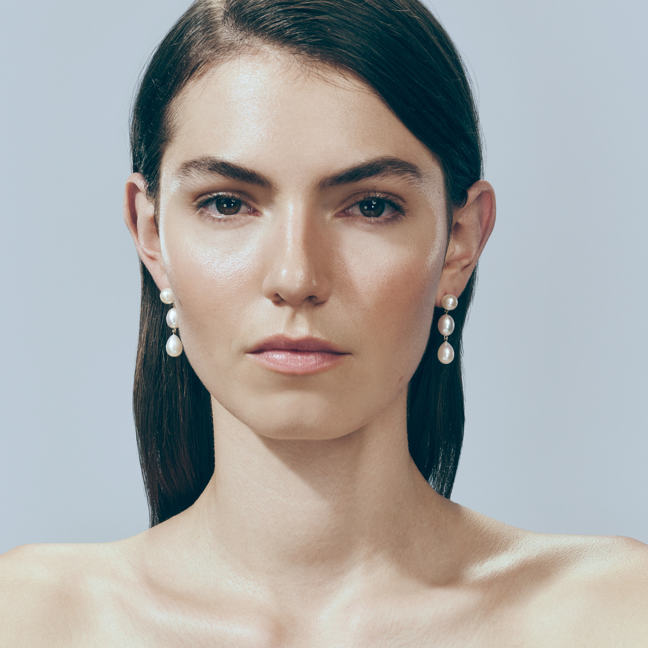 Sophie Bille Brahe Amis Poire Øreringe EA26_DROP_L_FW