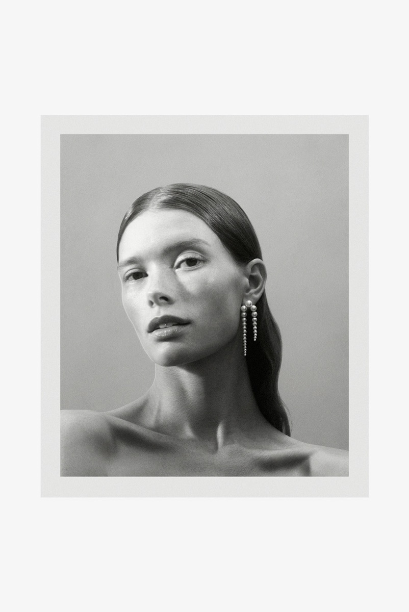 Sophie Bille Brahe Perle Nuit Ørering EA46_PEN_FW