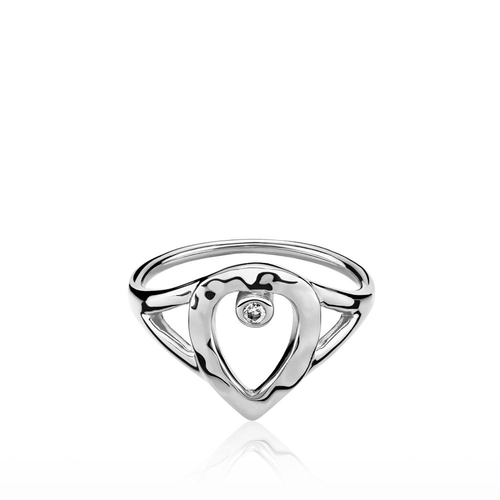 Cecilie Schmeichel Ring Sølv a4169sws