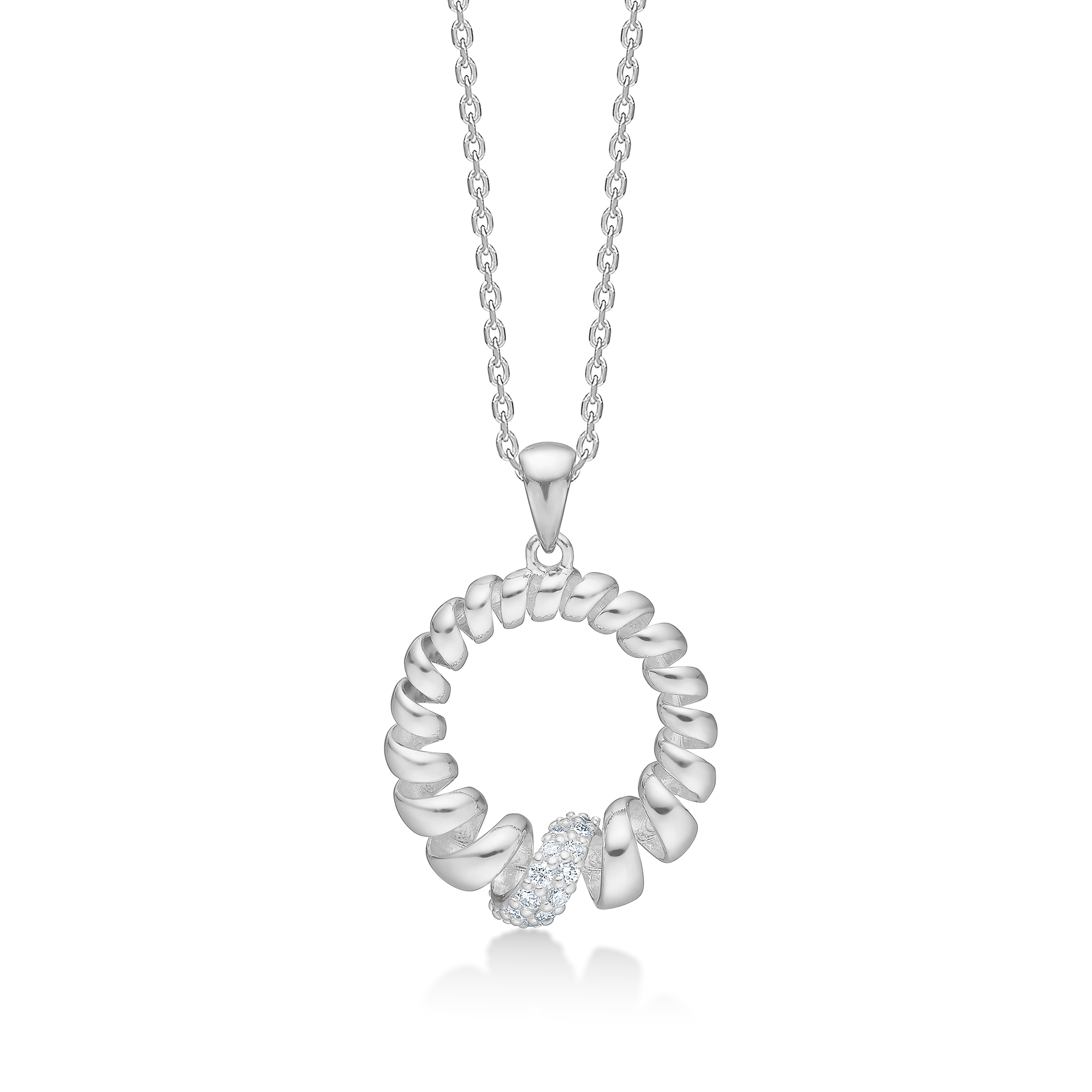 Mads Z Swirl Halskæde 2126159