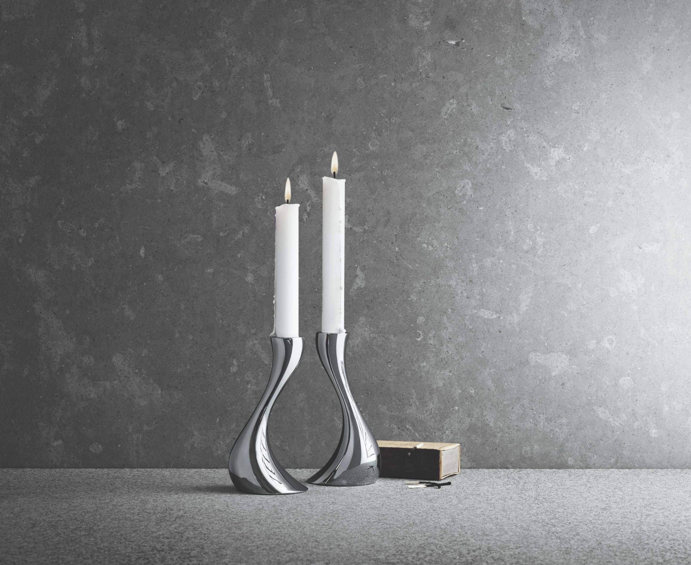 Georg Jensen Cobra Lysestager Medium 3586579
