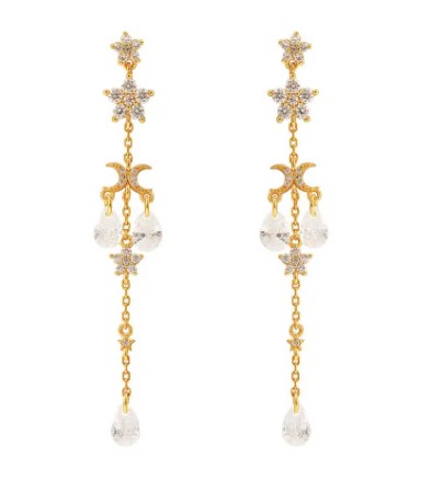 Hultquist Stella Luna Grande Øreringe S08479 G