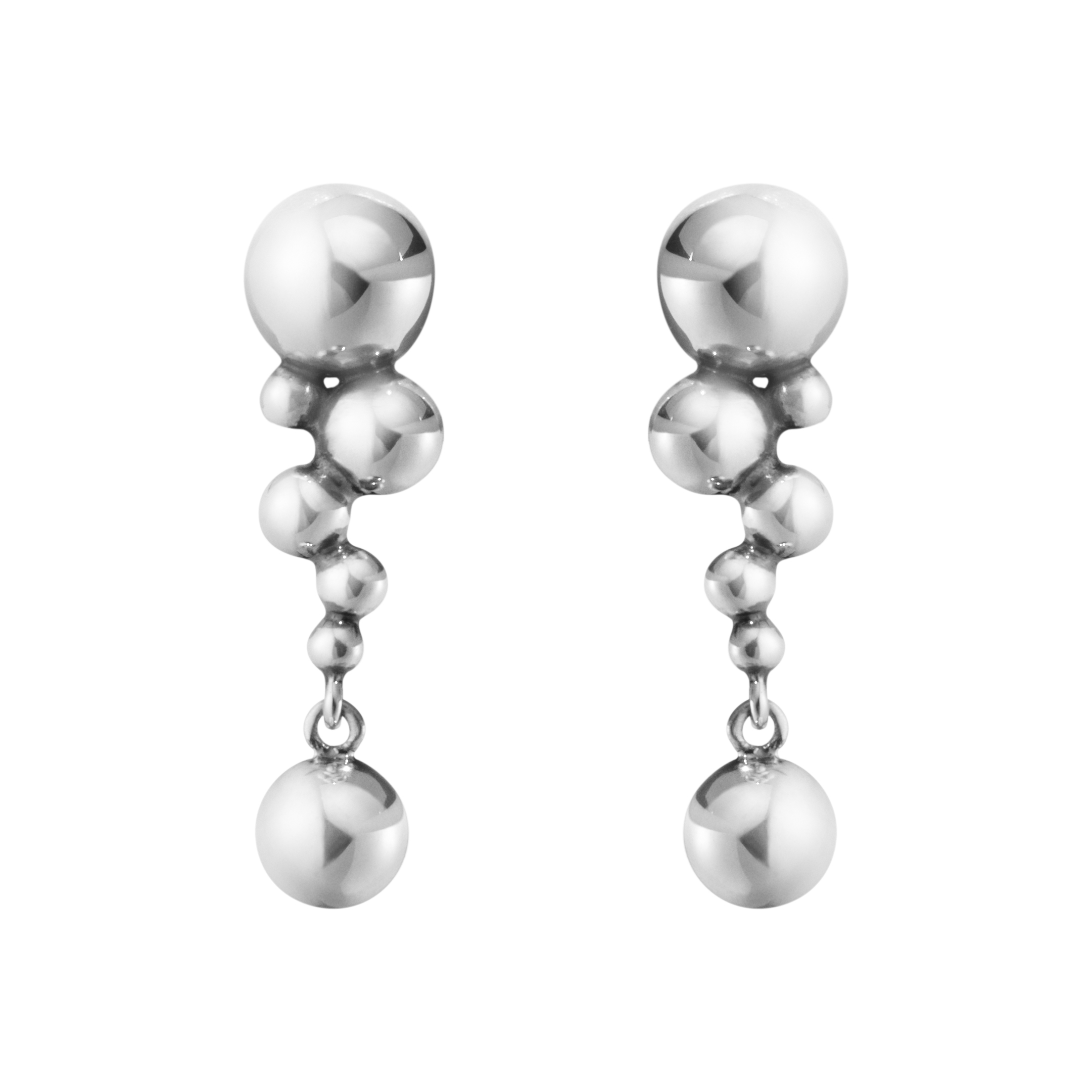 Georg Jensen Moonlight Grapes øreringe sølv 20001410