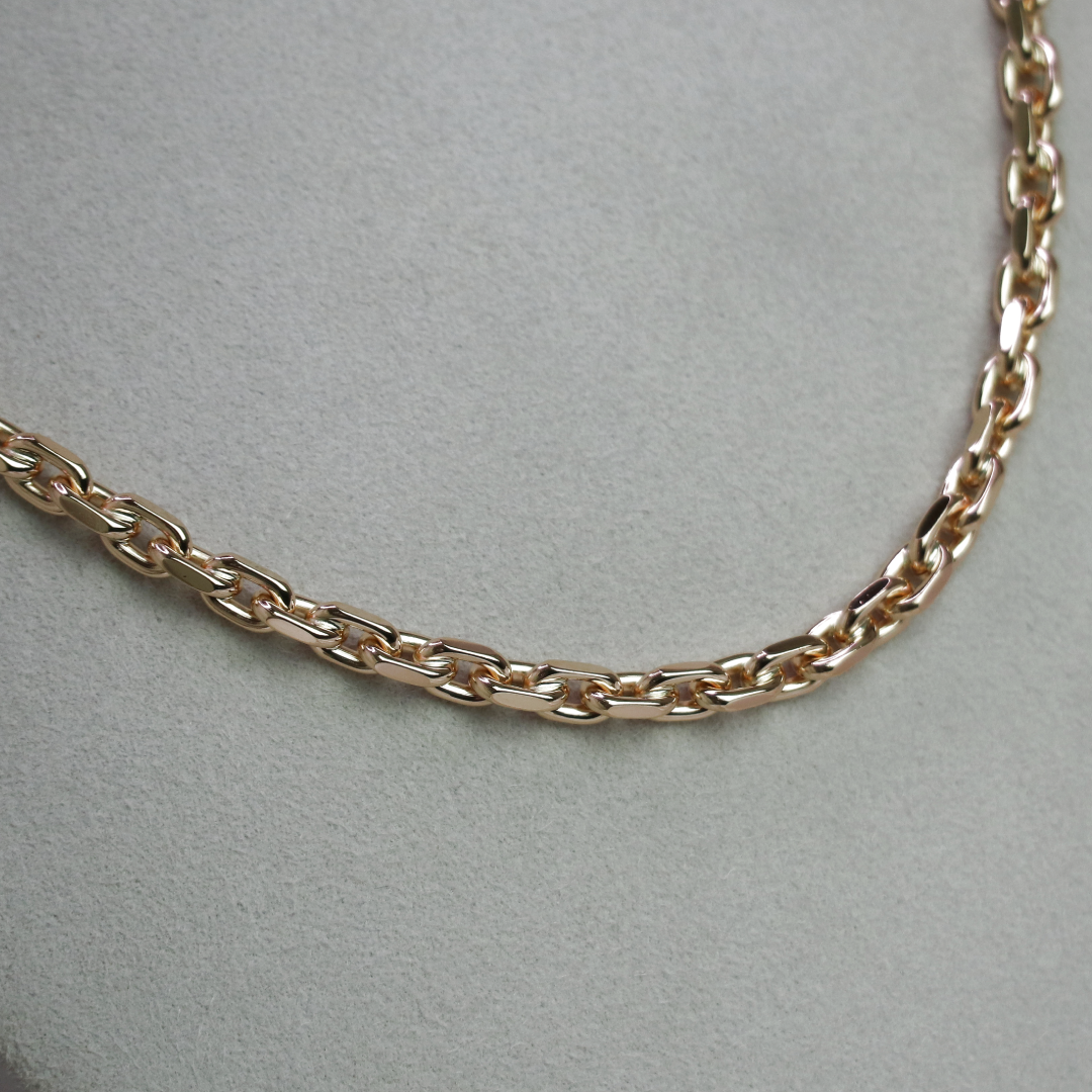 BNH Anker Facet Kæder 8 kt Guld 1,7 mm