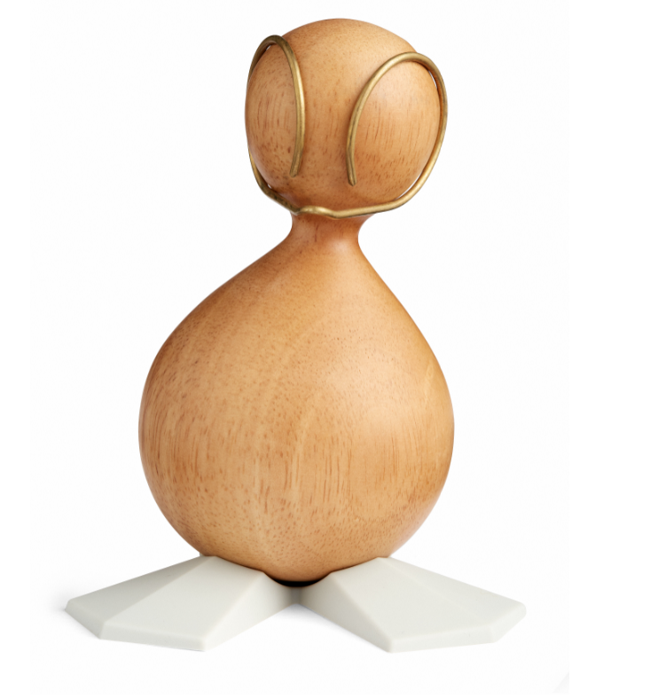 Aviendo The Ugly Duckling Rubber Wood Warm Grey Feet UD022