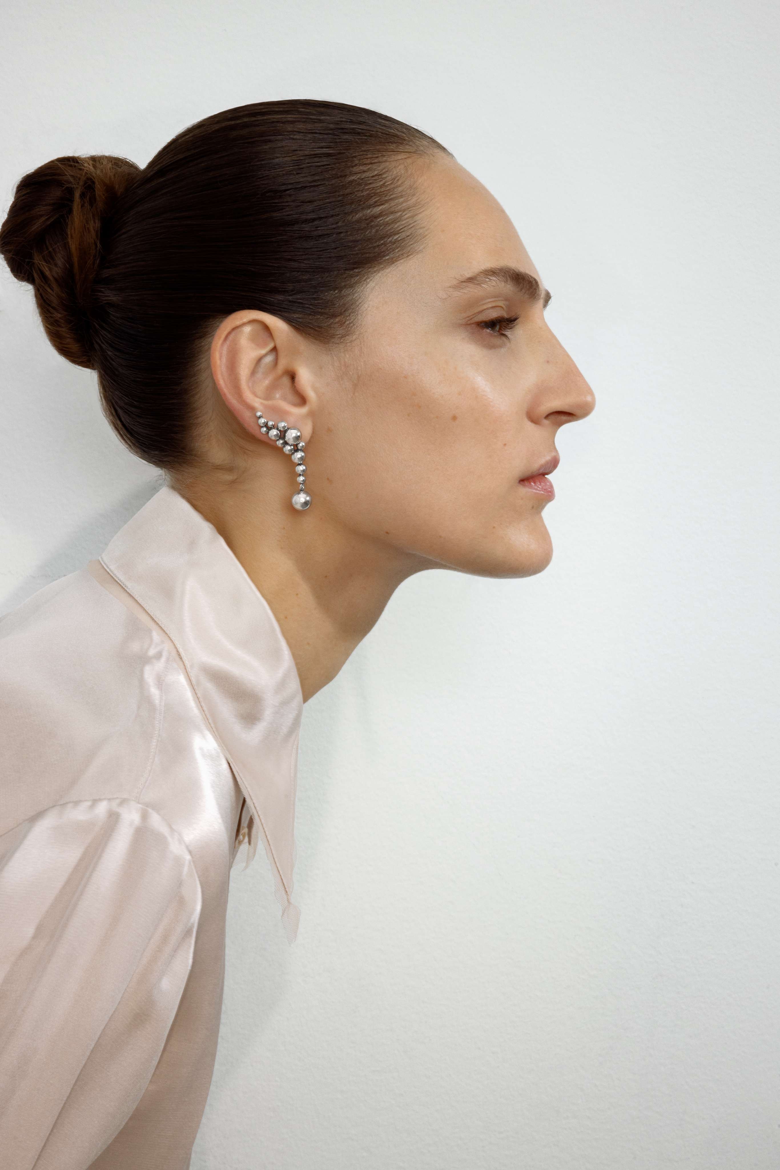 Georg Jensen Moonlight Grapes Venstre Ørering 20001202