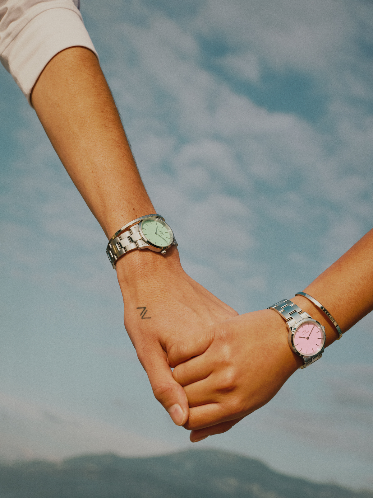 Daniel Wellington Iconic Link Blush 32 mm  ADW00100535