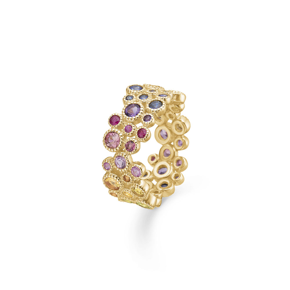Mads Z Luxury Rainbow Ring 1544063