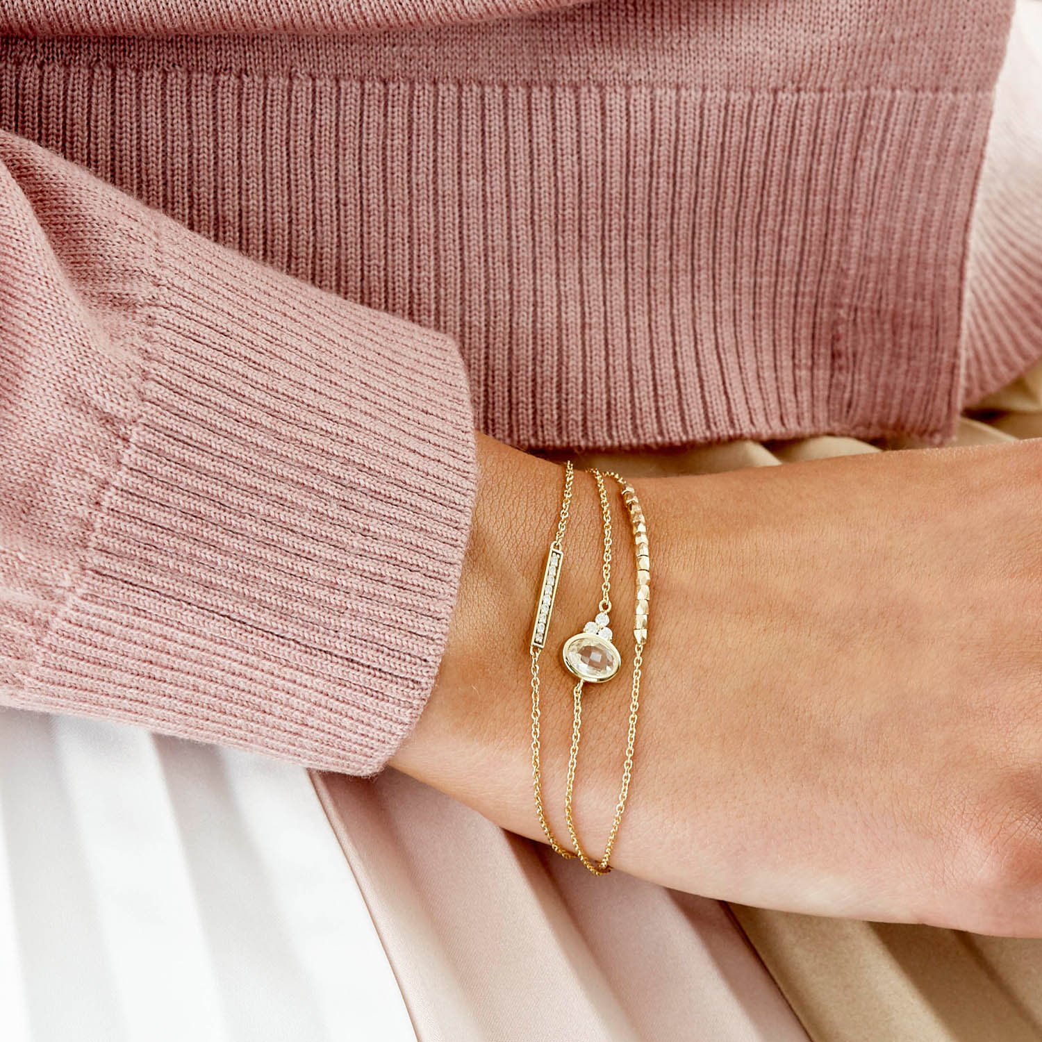 Ro Copenhagen Fryd White Armbånd B104Y106