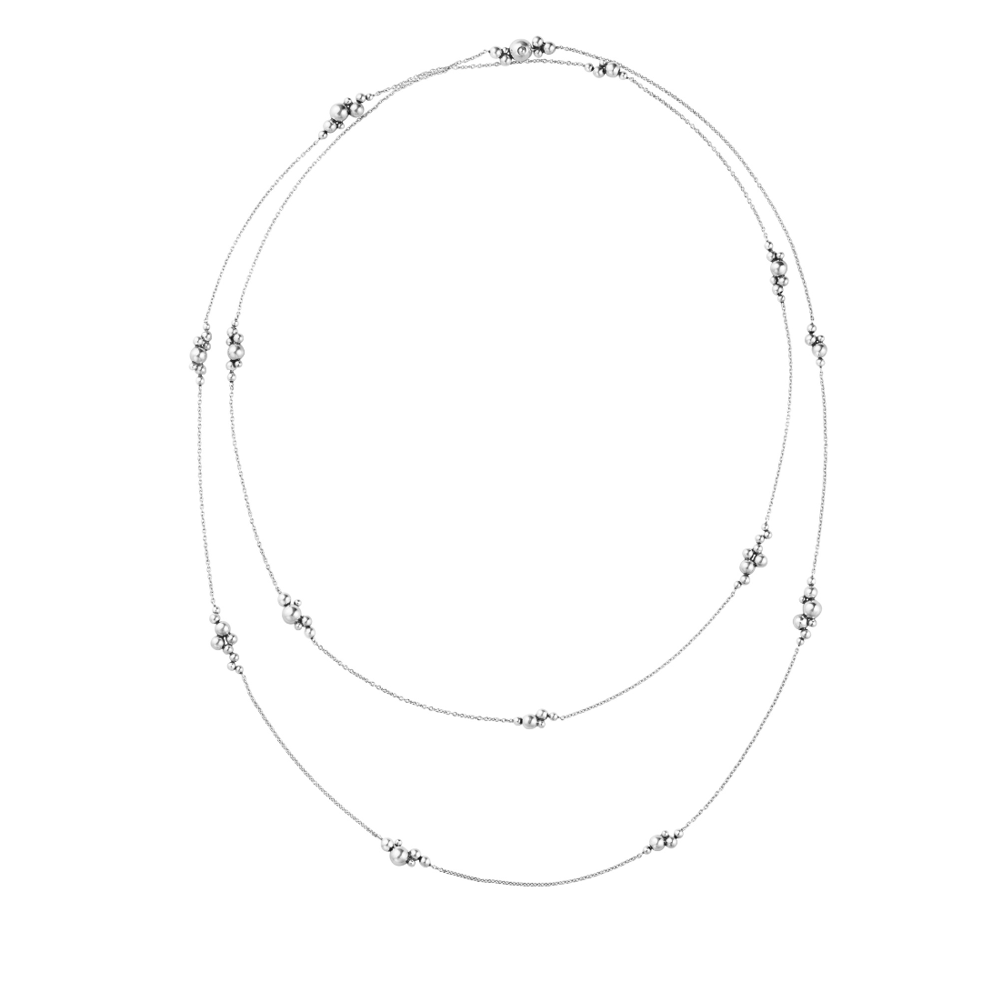 Georg Jensen Moonlight Grapes Sautoir Halskæde Sølv 20001674
