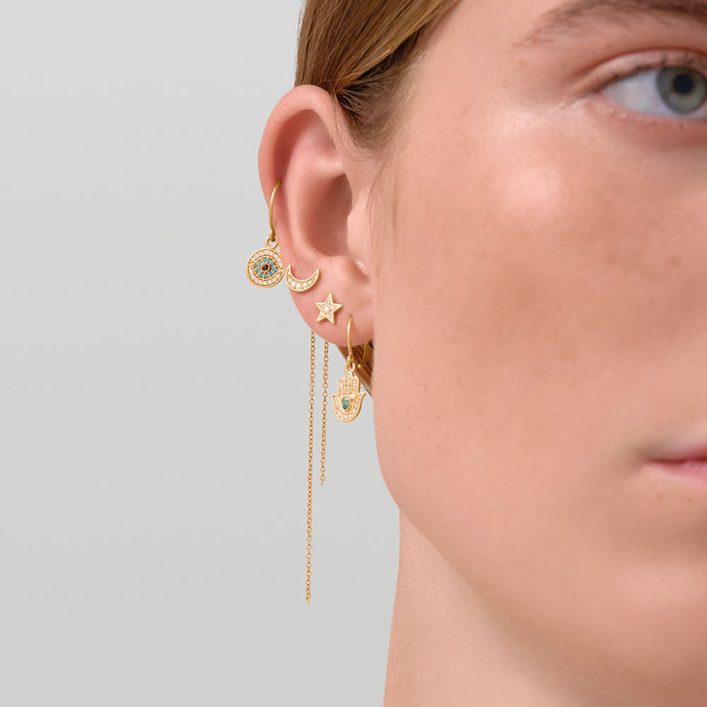 Julie Sandlau Stella Øreringe Forgyldt ST67GDCZ