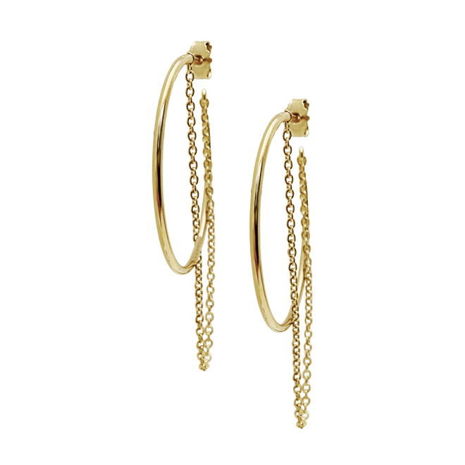 Heiring Creol Kæde Forgyldt 29-8-45FG