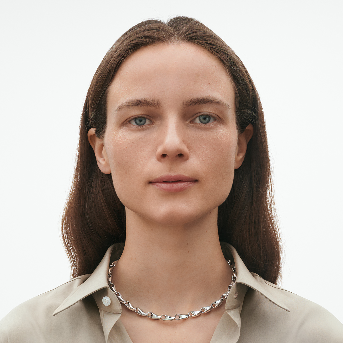 Georg Jensen Reflect Halskæde Sølv 20001178